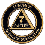 7th Path Teacher - Ultimate 5th Degree Pin