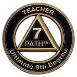 7th Path Teacher - Ultimate 9th Degree Pin